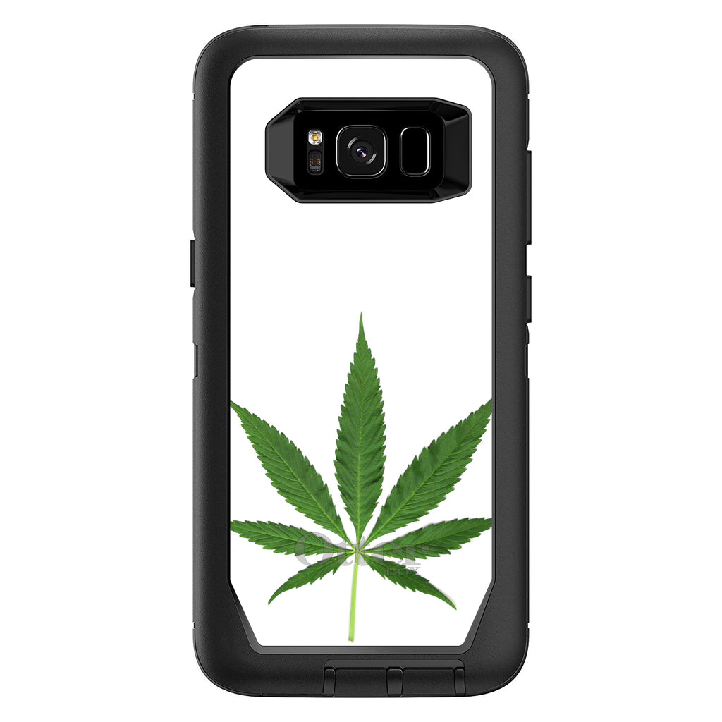 Marijuana Leaf Photo OtterBox Defender Case for iPhone & Galaxy, view 12