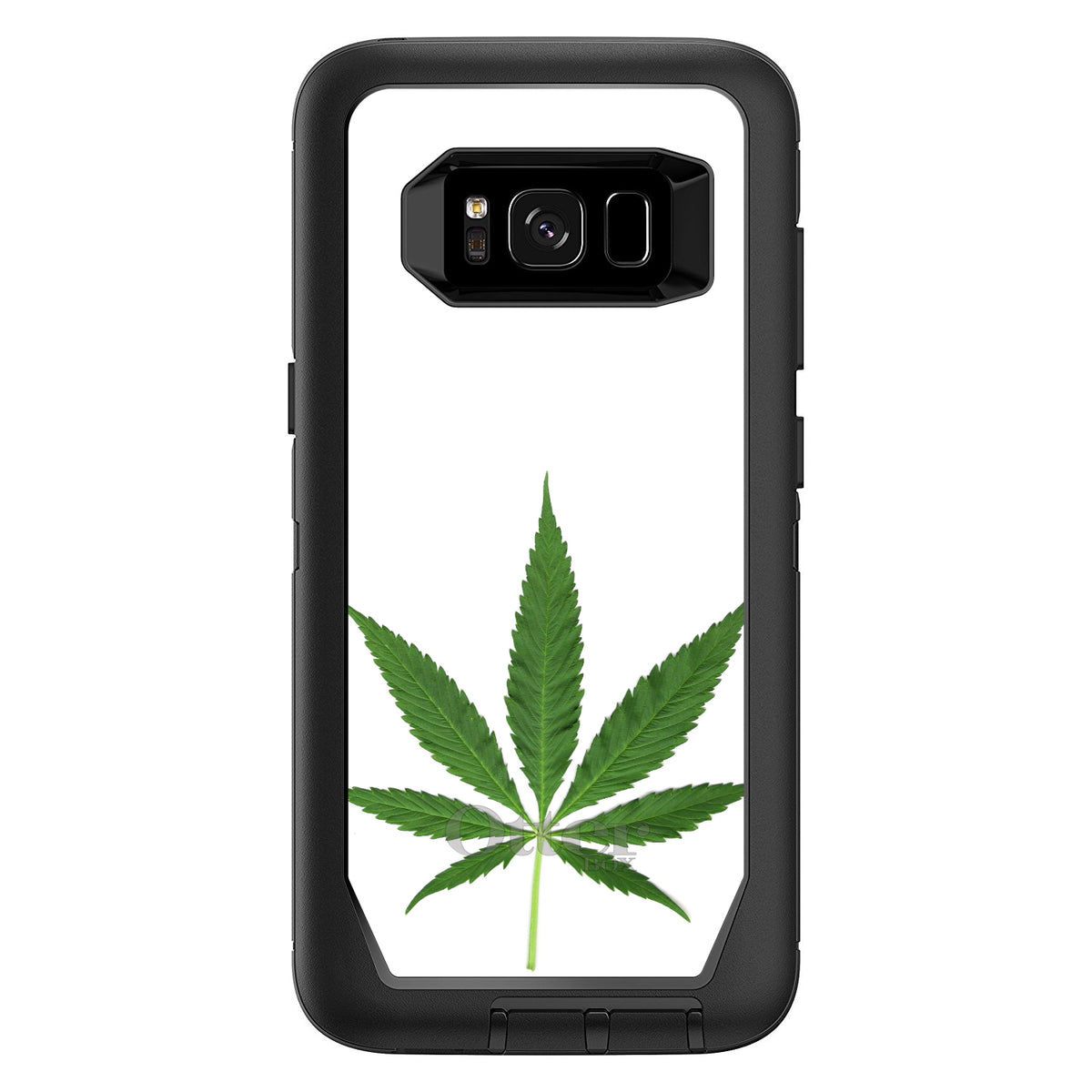 Marijuana Leaf Photo OtterBox Defender Case for iPhone & Galaxy, view 12