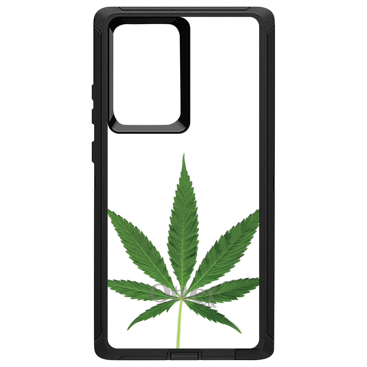 Marijuana Leaf Photo OtterBox Defender Case for iPhone & Galaxy, view 13