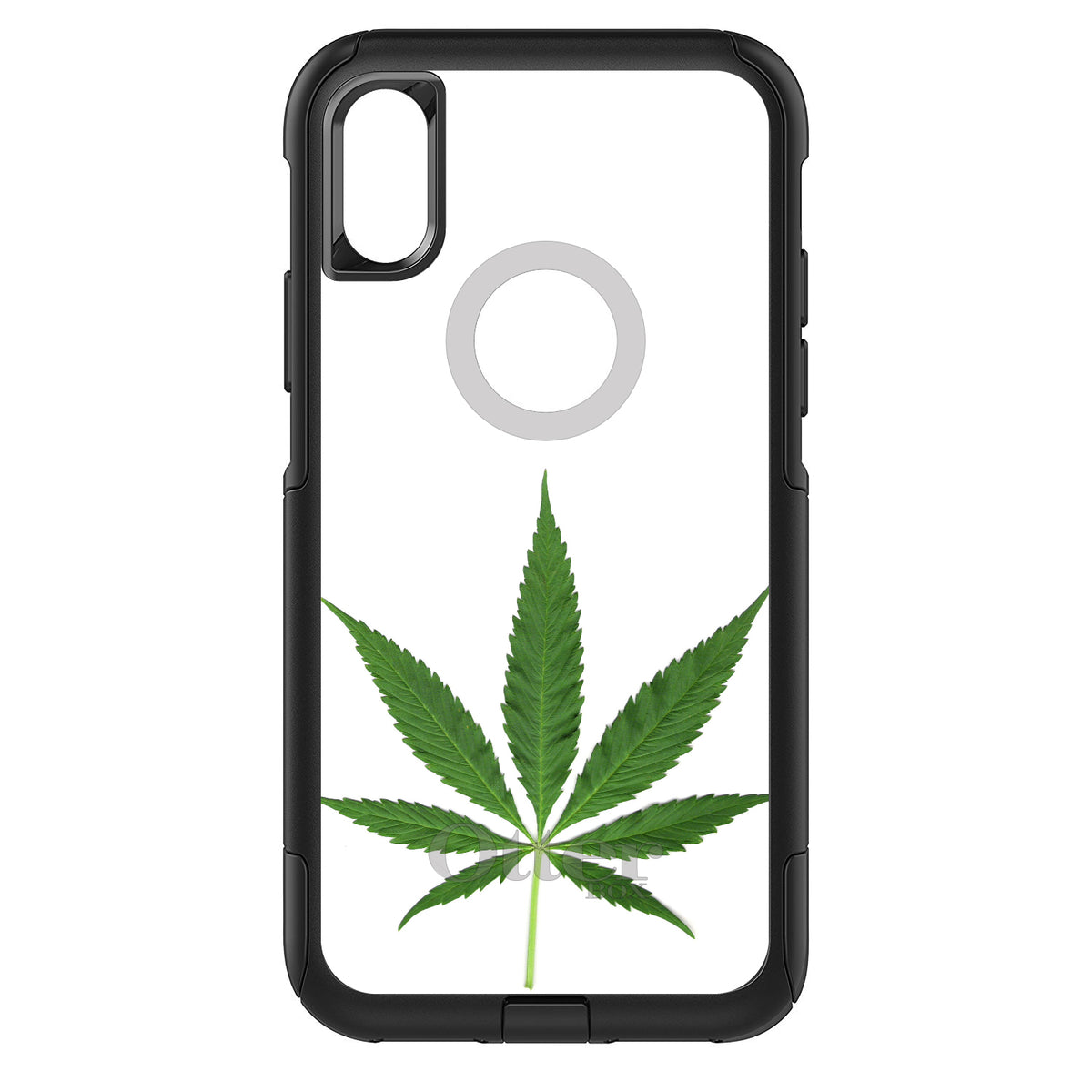 Marijuana Leaf Photo OtterBox Commuter Case for iPhone & Galaxy, view 3