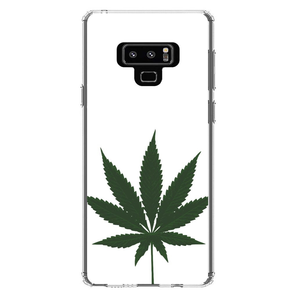 Marijuana Leaf Drawing Clear Shockproof iPhone Case, view 11