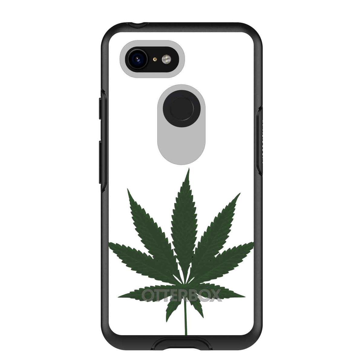Marijuana Leaf Drawing OtterBox Symmetry Case for iPhone & Galaxy, view 15