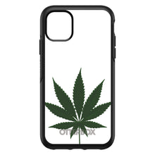 DistinctInk™ OtterBox Symmetry Series Case for Apple iPhone / Samsung Galaxy / Google Pixel - Marijuana Leaf Drawing