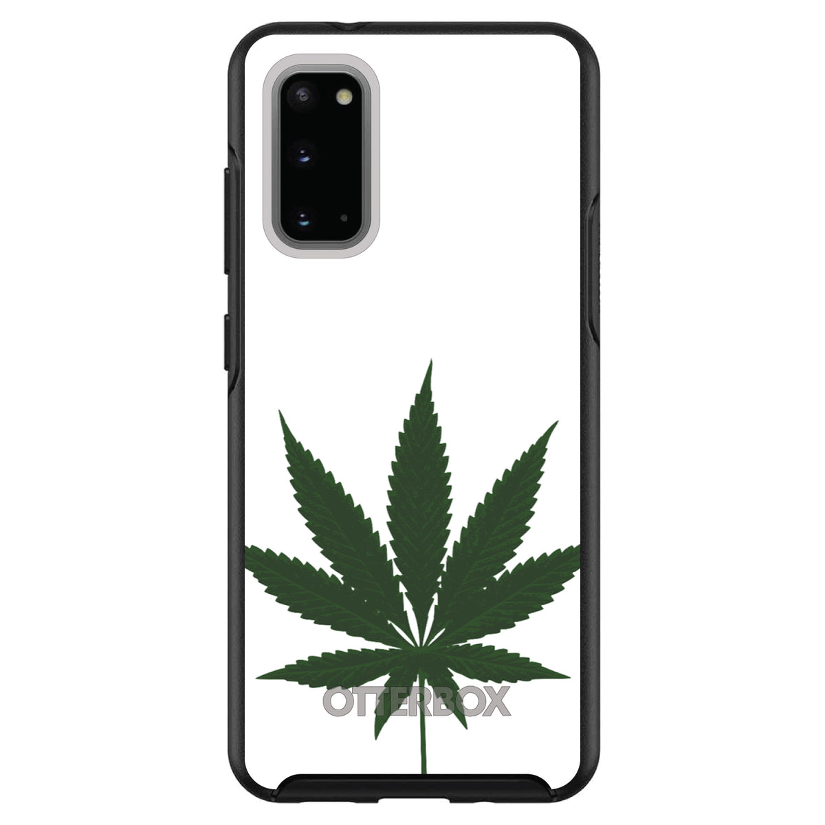 Marijuana Leaf Drawing OtterBox Symmetry Case for iPhone & Galaxy, view 5