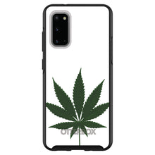 DistinctInk™ OtterBox Symmetry Series Case for Apple iPhone / Samsung Galaxy / Google Pixel - Marijuana Leaf Drawing