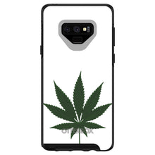 DistinctInk™ OtterBox Symmetry Series Case for Apple iPhone / Samsung Galaxy / Google Pixel - Marijuana Leaf Drawing