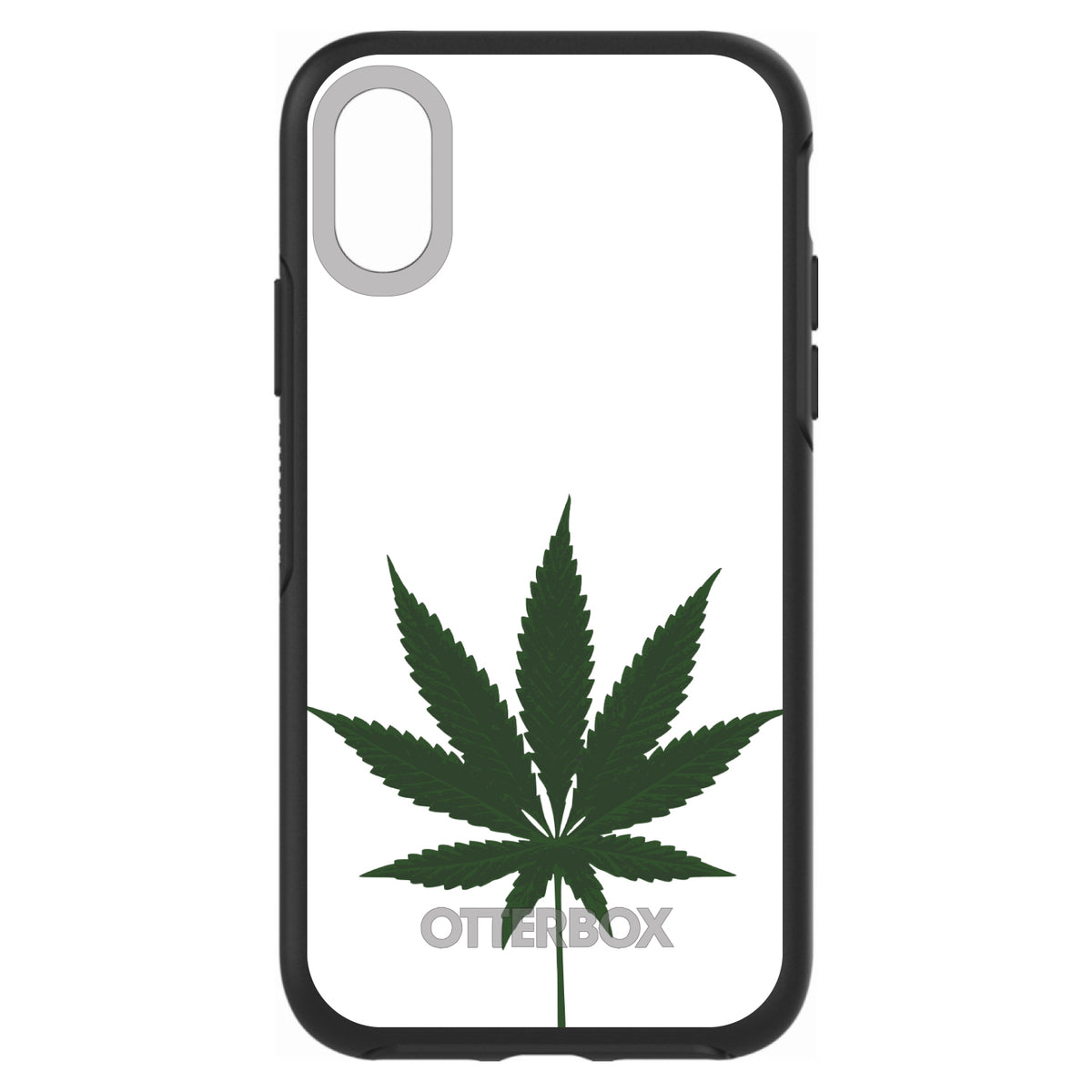 Marijuana Leaf Drawing OtterBox Symmetry Case for iPhone & Galaxy, view 4