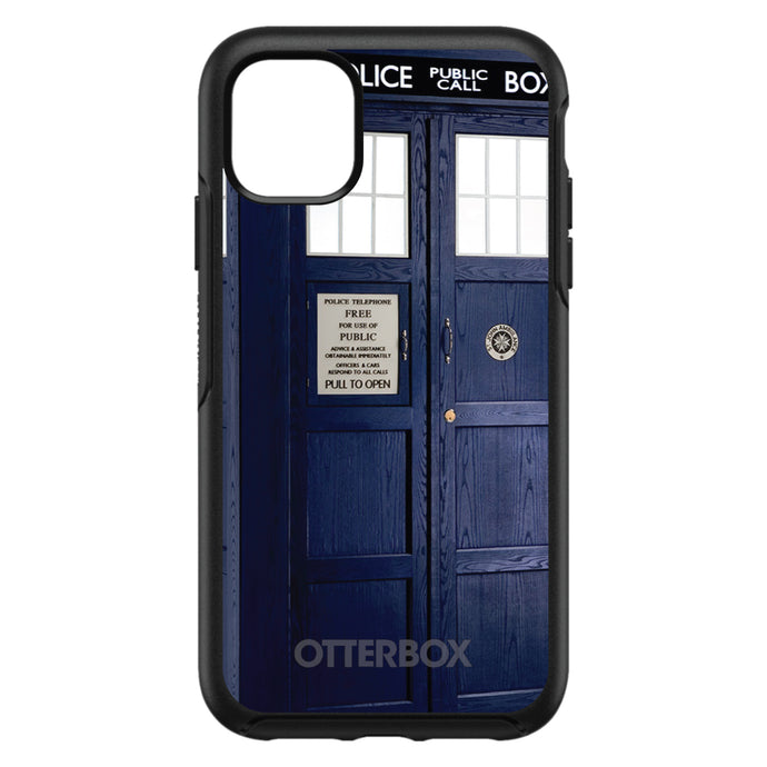 DistinctInk™ OtterBox Symmetry Series Case for Apple iPhone / Samsung Galaxy / Google Pixel - TARDIS Police Call Box