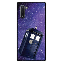 DistinctInk® Hard Plastic Snap-On Case for Apple iPhone or Samsung Galaxy - TARDIS Floating in Space