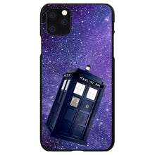 DistinctInk® Hard Plastic Snap-On Case for Apple iPhone or Samsung Galaxy - TARDIS Floating in Space