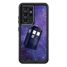 DistinctInk™ OtterBox Defender Series Case for Apple iPhone / Samsung Galaxy / Google Pixel - TARDIS Floating in Space