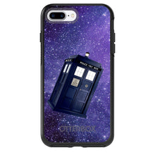DistinctInk™ OtterBox Symmetry Series Case for Apple iPhone / Samsung Galaxy / Google Pixel - TARDIS Floating in Space