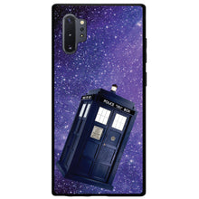 DistinctInk® Hard Plastic Snap-On Case for Apple iPhone or Samsung Galaxy - TARDIS Floating in Space