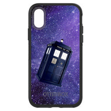DistinctInk™ OtterBox Symmetry Series Case for Apple iPhone / Samsung Galaxy / Google Pixel - TARDIS Floating in Space