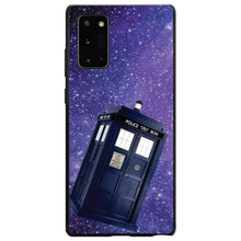 DistinctInk® Hard Plastic Snap-On Case for Apple iPhone or Samsung Galaxy - TARDIS Floating in Space