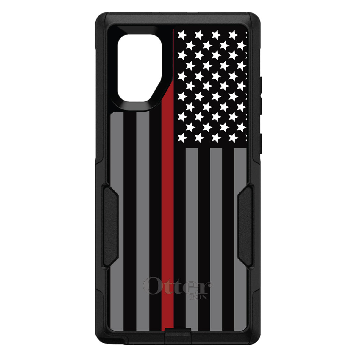 Thin Red Line US Flag Fire Rescue OtterBox Commuter Case for iPhone & Galaxy, view 14