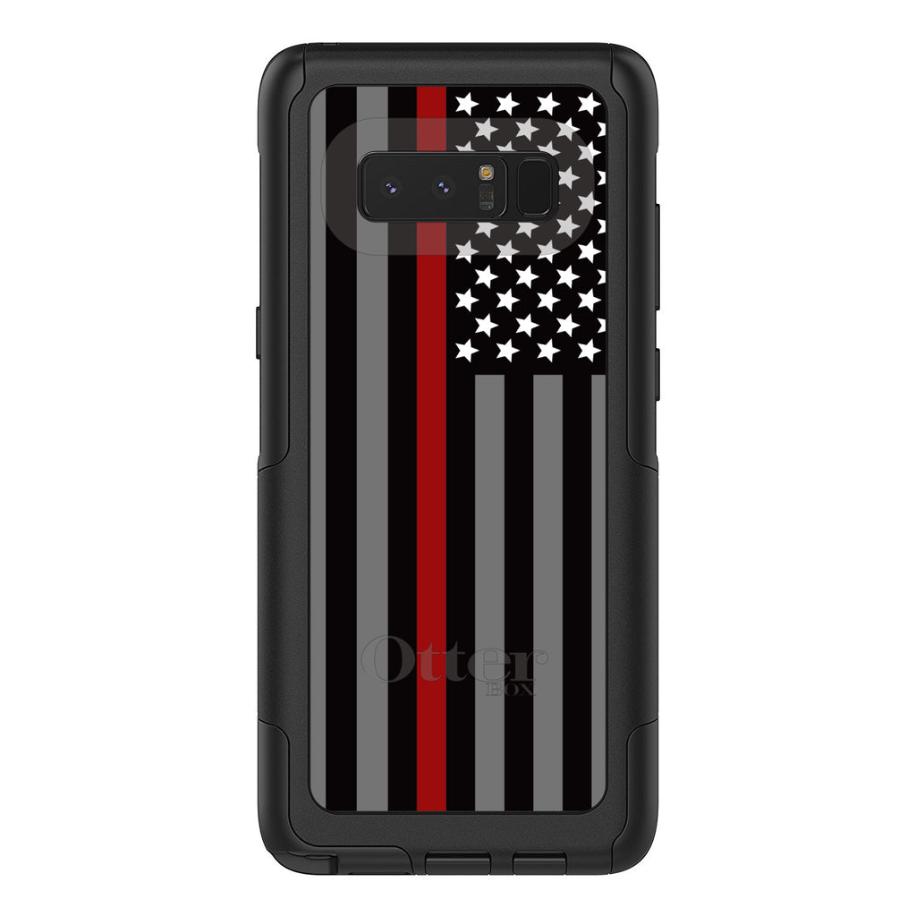 Thin Red Line US Flag Fire Rescue OtterBox Commuter Case for iPhone & Galaxy, view 16