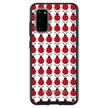 DistinctInk™ OtterBox Symmetry Series Case for Apple iPhone / Samsung Galaxy / Google Pixel - Red White Black Lady Bugs