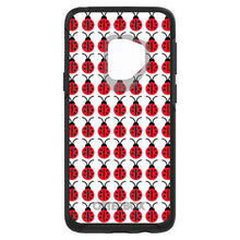 DistinctInk™ OtterBox Symmetry Series Case for Apple iPhone / Samsung Galaxy / Google Pixel - Red White Black Lady Bugs