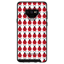 DistinctInk™ OtterBox Symmetry Series Case for Apple iPhone / Samsung Galaxy / Google Pixel - Red White Black Lady Bugs