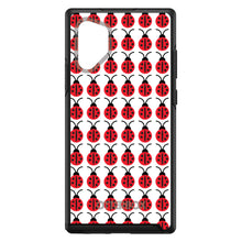 DistinctInk™ OtterBox Symmetry Series Case for Apple iPhone / Samsung Galaxy / Google Pixel - Red White Black Lady Bugs