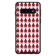 DistinctInk™ OtterBox Symmetry Series Case for Apple iPhone / Samsung Galaxy / Google Pixel - Red White Black Lady Bugs