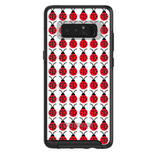 DistinctInk™ OtterBox Symmetry Series Case for Apple iPhone / Samsung Galaxy / Google Pixel - Red White Black Lady Bugs