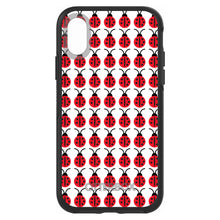 DistinctInk™ OtterBox Symmetry Series Case for Apple iPhone / Samsung Galaxy / Google Pixel - Red White Black Lady Bugs