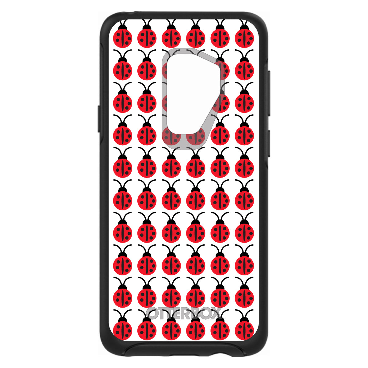 Red White Black Lady Bugs OtterBox Symmetry Case for iPhone & Galaxy, view 9