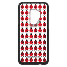 DistinctInk™ OtterBox Symmetry Series Case for Apple iPhone / Samsung Galaxy / Google Pixel - Red White Black Lady Bugs