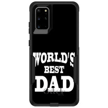 DistinctInk™ OtterBox Commuter Series Case for Apple iPhone or Samsung Galaxy - Black White Worlds Best Dad