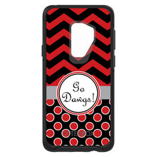 DistinctInk™ OtterBox Symmetry Series Case for Apple iPhone / Samsung Galaxy / Google Pixel - Red Black Go Dawgs