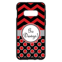 DistinctInk™ OtterBox Symmetry Series Case for Apple iPhone / Samsung Galaxy / Google Pixel - Red Black Go Dawgs