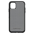 Black White Houndstooth Pattern OtterBox Symmetry Case for iPhone & Galaxy