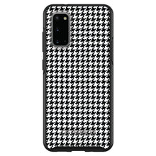 DistinctInk™ OtterBox Symmetry Series Case for Apple iPhone / Samsung Galaxy / Google Pixel - Black White Houndstooth Pattern