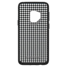 DistinctInk™ OtterBox Symmetry Series Case for Apple iPhone / Samsung Galaxy / Google Pixel - Black White Houndstooth Pattern