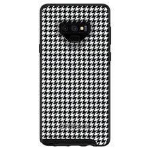 DistinctInk™ OtterBox Symmetry Series Case for Apple iPhone / Samsung Galaxy / Google Pixel - Black White Houndstooth Pattern