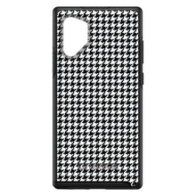 DistinctInk™ OtterBox Symmetry Series Case for Apple iPhone / Samsung Galaxy / Google Pixel - Black White Houndstooth Pattern