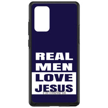 DistinctInk™ OtterBox Symmetry Series Case for Apple iPhone / Samsung Galaxy / Google Pixel - Navy Real Men Love Jesus