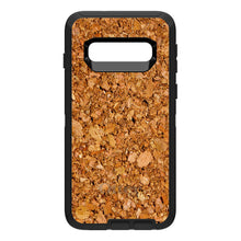 DistinctInk™ OtterBox Defender Series Case for Apple iPhone / Samsung Galaxy / Google Pixel - Dark Cork Board