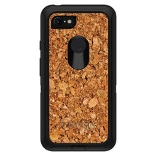 DistinctInk™ OtterBox Defender Series Case for Apple iPhone / Samsung Galaxy / Google Pixel - Dark Cork Board