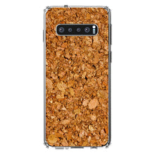 DistinctInk® Clear Shockproof Hybrid Case for Apple iPhone / Samsung Galaxy / Google Pixel - Dark Cork Board Image Print