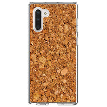 DistinctInk® Clear Shockproof Hybrid Case for Apple iPhone / Samsung Galaxy / Google Pixel - Dark Cork Board Image Print