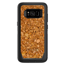 DistinctInk™ OtterBox Defender Series Case for Apple iPhone / Samsung Galaxy / Google Pixel - Dark Cork Board