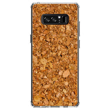 DistinctInk® Clear Shockproof Hybrid Case for Apple iPhone / Samsung Galaxy / Google Pixel - Dark Cork Board Image Print