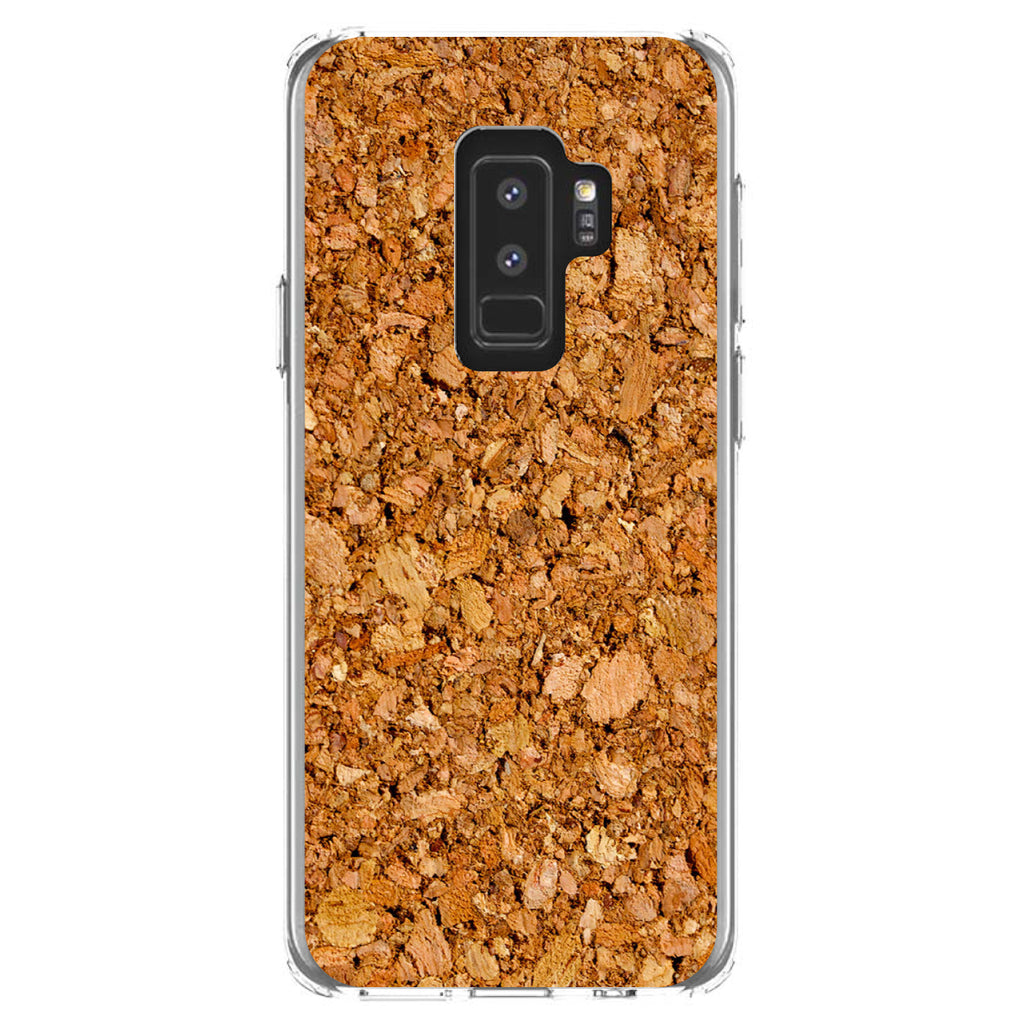 Dark Cork Board Image Print Clear Shockproof iPhone Case, view 20