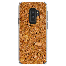 DistinctInk® Clear Shockproof Hybrid Case for Apple iPhone / Samsung Galaxy / Google Pixel - Dark Cork Board Image Print