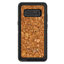 DistinctInk™ OtterBox Defender Series Case for Apple iPhone / Samsung Galaxy / Google Pixel - Dark Cork Board