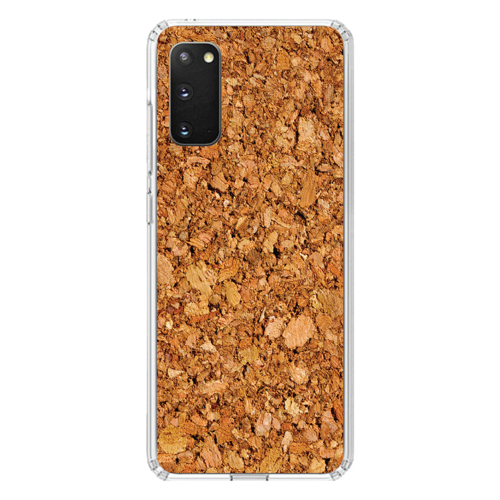 Dark Cork Board Image Print Clear Shockproof iPhone Case, view 13