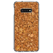 DistinctInk® Clear Shockproof Hybrid Case for Apple iPhone / Samsung Galaxy / Google Pixel - Dark Cork Board Image Print